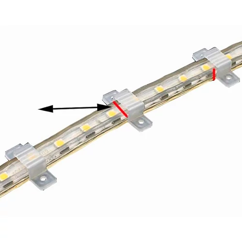 Clips for high-voltage 220V strips (10 pcs.)