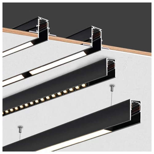 LED Magnetic linear rail light 48V