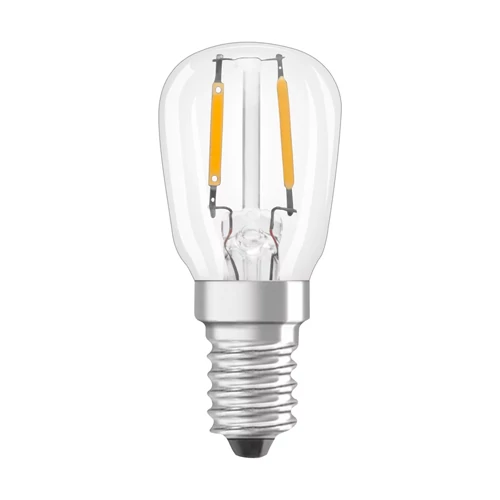 LED spuldze E14, T26, 1.3W, 110lm, 2700K, filament