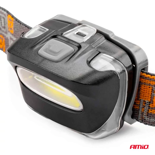 Headlamp with batteries, IPX3