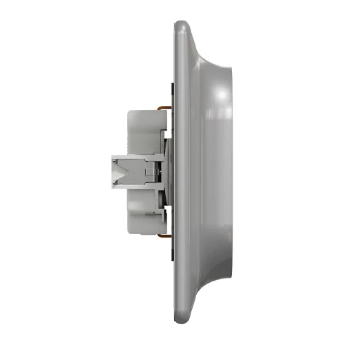 Built-in 2-gang socket grounded, mechanical SEDNA Design