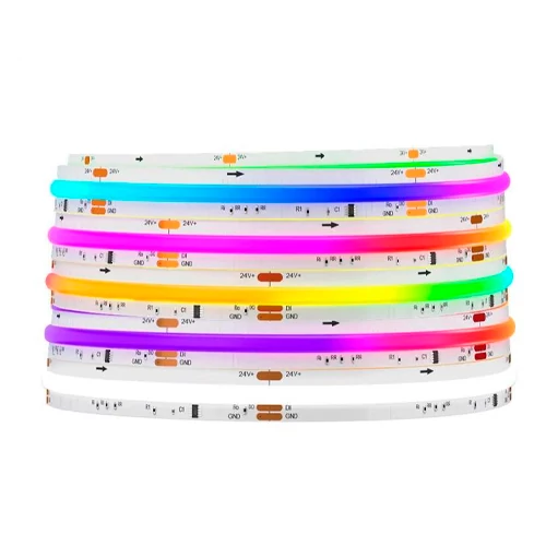 LED strip COB, RGBW, IP20, 24V, 19W, Professional