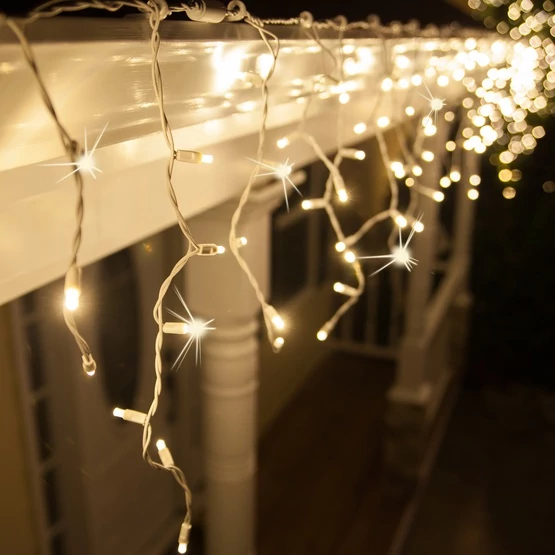 Christmas garland - icicles for facades and indoors