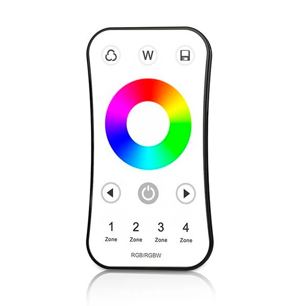 LED RGB RGBW remote control 4 zones