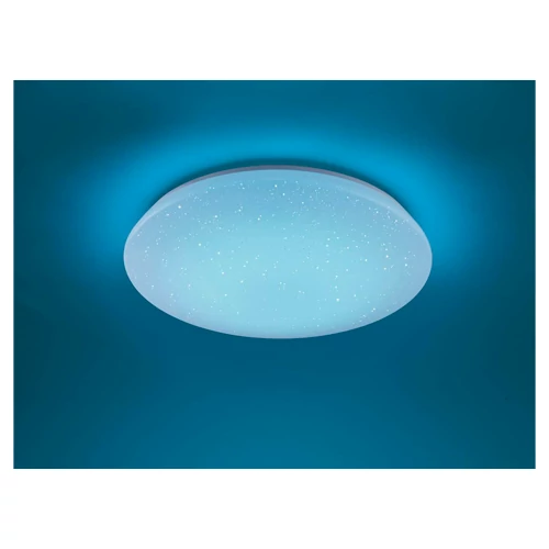 Griestu lampa ar tālvadības pulti CHARLY 27W, CCT+RGB, IP20