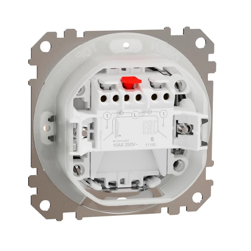 Built-in two-key switch 1+1, mechanical SEDNA Design