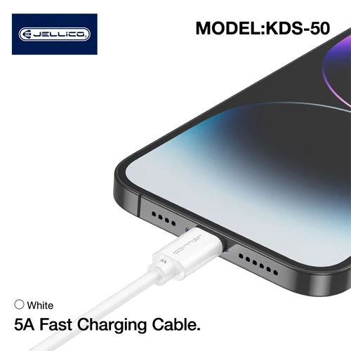 Кабель для быстрой зарядки iPhone Lightning — USB, 1м, 3,4А