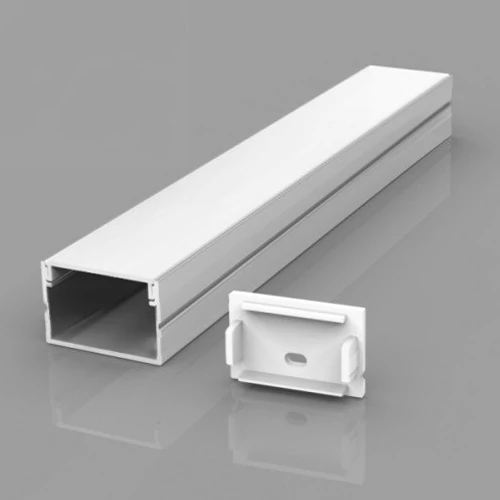 Anodized aluminum profile for LED strip HB-19.3X13