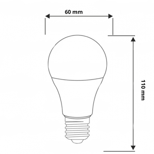 LED Фито лампа для растений и рассады 9W