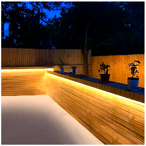 LED Moisture-resistant strip COB 3000K, IP66, 12V, 14W