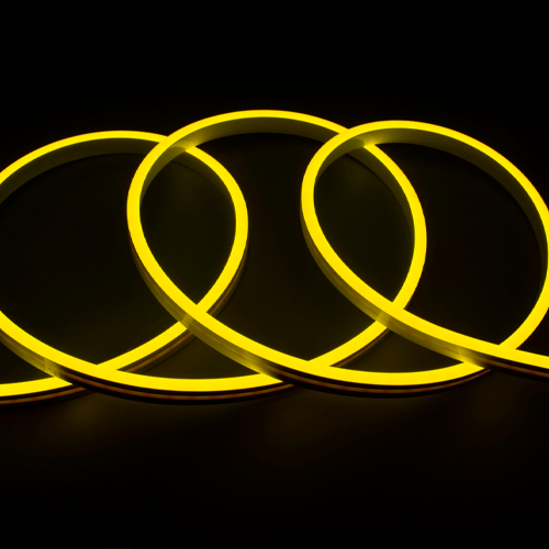 LED Neon strip 12V, yellow, IP67, 5m, 6x12mm, NEON FLEX