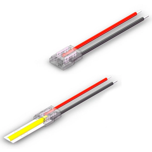 10 mm COB single color LED strip connection wire