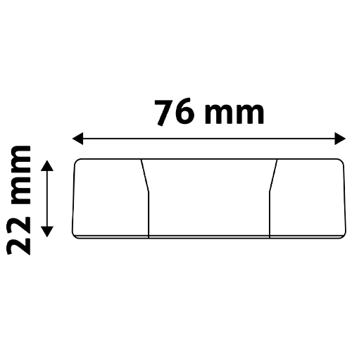 LED встраиваемая панель 6W, 410lm, 3000K, IP20, 120°