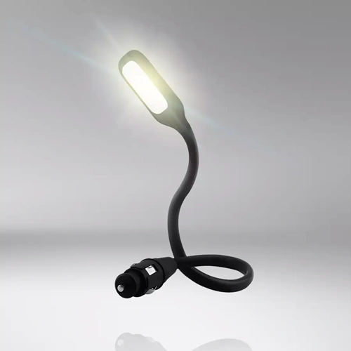 LED lamp for reading in the car, works from the cigarette lighter, 3000K, 18Lm, IP20, Onyx Copilot