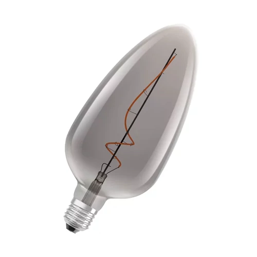 Vintage style LED bulb E27, C125, 4W, 140lm, 1800K