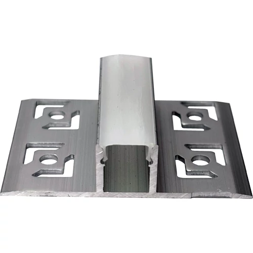 Anodized tile aluminum profile for LED strip HB-52.5X13.3WCD