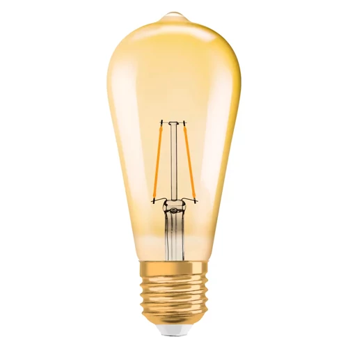 Vintage style LED bulb E27, ST64, 2.5W, 220Lm, 2400K