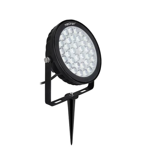 LED Viedais dārza un fasādes gaismeklis 25W, RGB+CCT, IP66