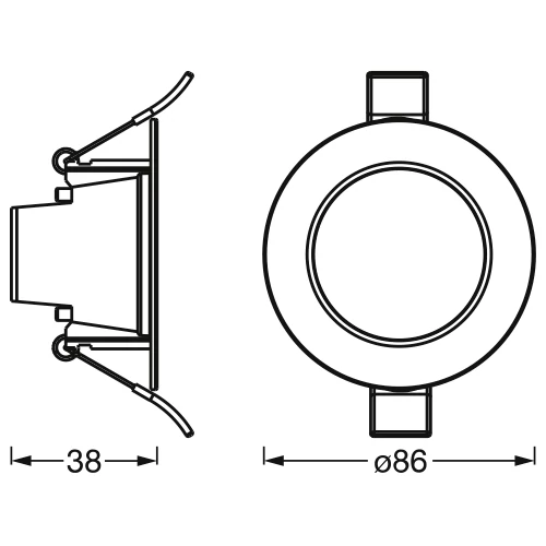 LED Recessed light SMART+ WIFI SPOT