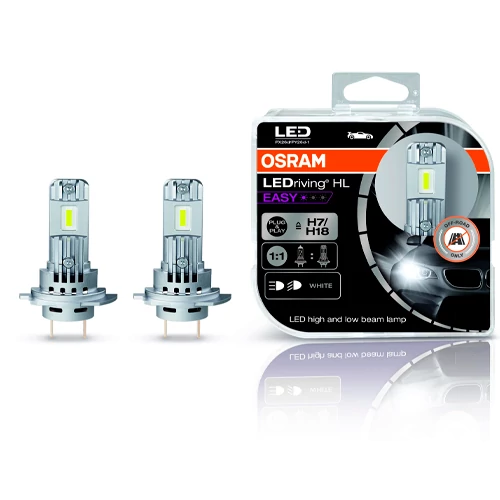 High and low beams H7/H18, LEDriving HL EASY series