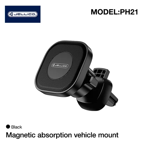 Mobile phone car holder with magnet