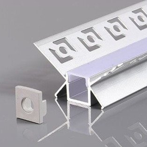 Угловой анодированный алюминиевый профиль для LED ленты HB-50X25.3