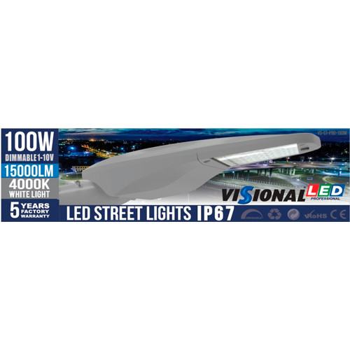 LED ielu laterna 100W 4000K
