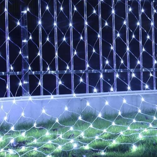 Christmas garland - a net of lights