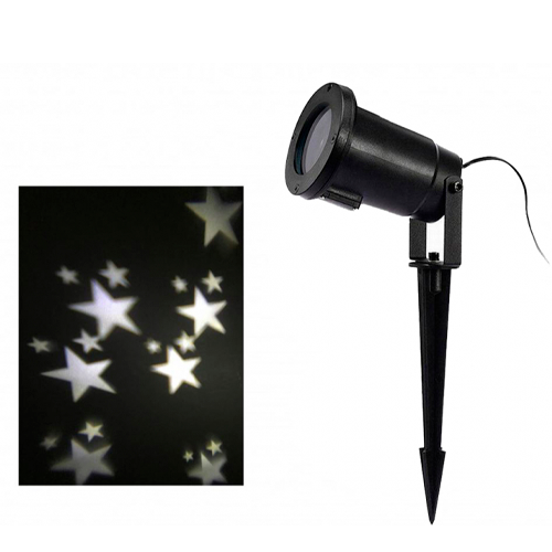 Влагозащищенный лазерный проектор для сада и дома - звёздная проекция