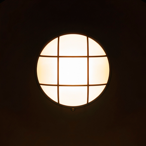 LED Lamp - plafond FOND, excl. E27, IP44