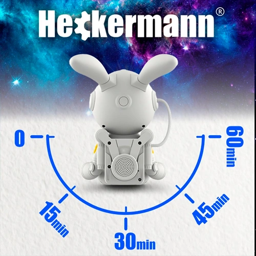 Проектор заяц - астронавт с пультом - проекция звездного неба, галактики, космоса
