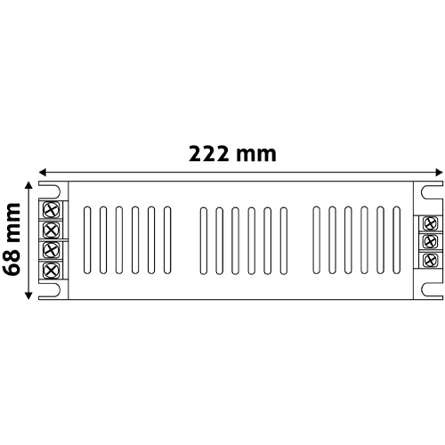 LED Pulse power supply unit 12V, 200W, IP20