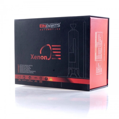 Xenon kit H7M, 6000K, 35W, SLIM