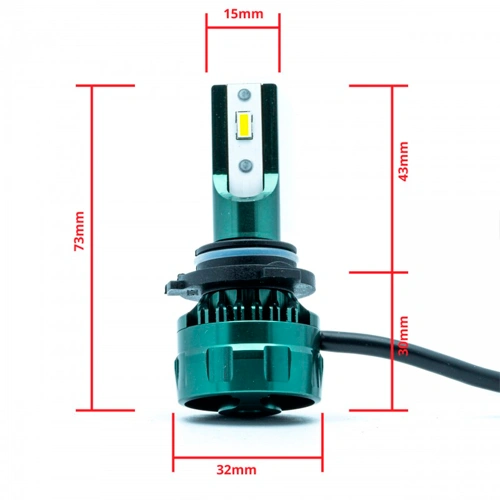 LED лампы HB4, 40W, 10 000Lm, 6000K, 9-32V, EPLH85