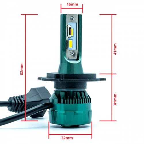 LED spuldzes H4, 10 000Lm, 6000K, 9-32V, EPLH82