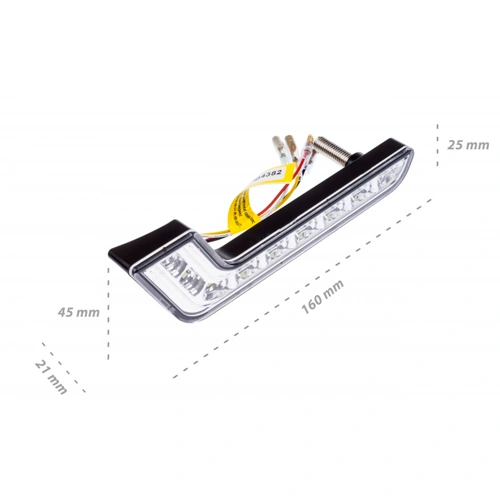 LED Daytime running lights DRL 407T, 2x4.5W, 6000K, 12V