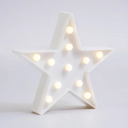 Christmas light - star