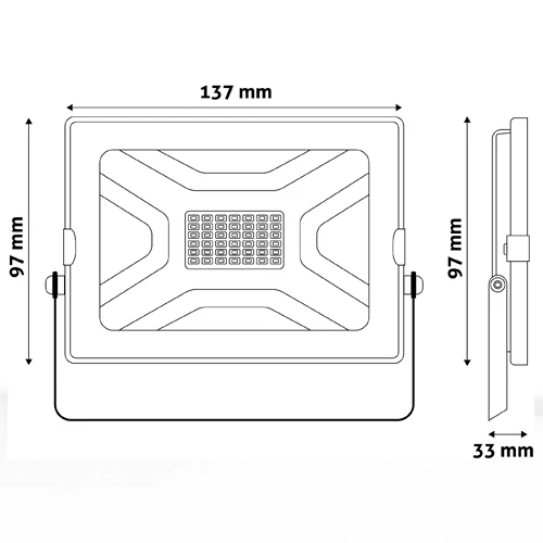 Уличный LED прожектор Slim SMD