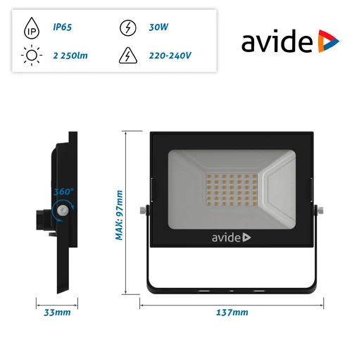 Āra LED prožektors Slim SMD