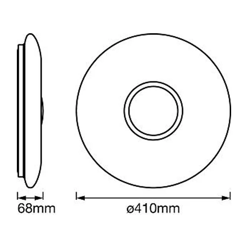 Потолочный умный светильник SMART+ Orbis Kite 26W, CCT, IP20