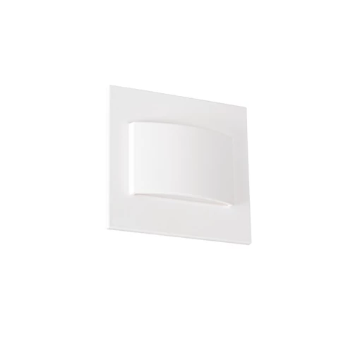 LED recessed stair and wall light 1.5W 30lm 3000K white