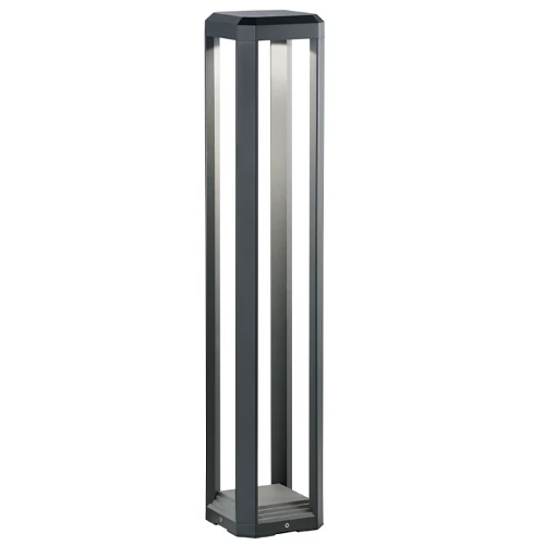 Outdoor decorative dimmable pole 60cm, 12W, 3000K, IP65