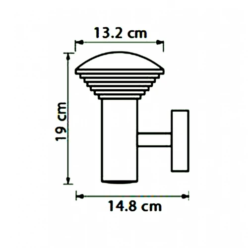 LED facade light ORBIT-A 7W, 3200K, IP54