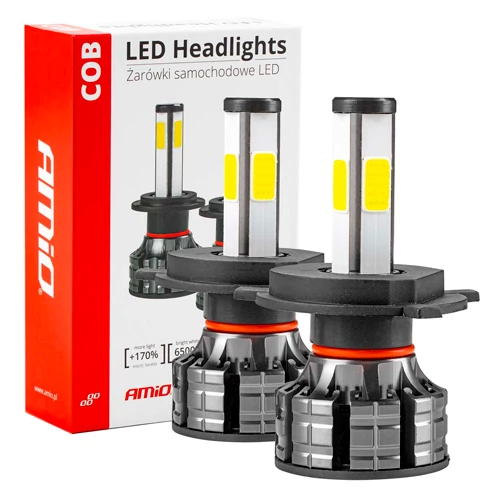 LED Headlights COB series H4