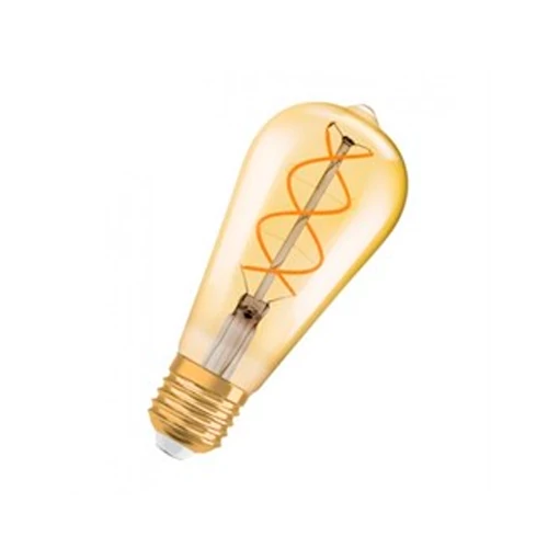 Vintage style LED bulb E27, ST64, 4W, 300lm, 2000K