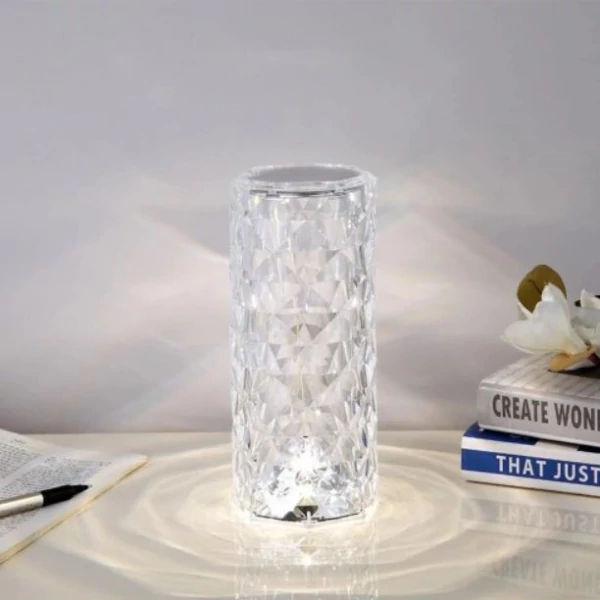 LED Diamond table lamp - night light RGB