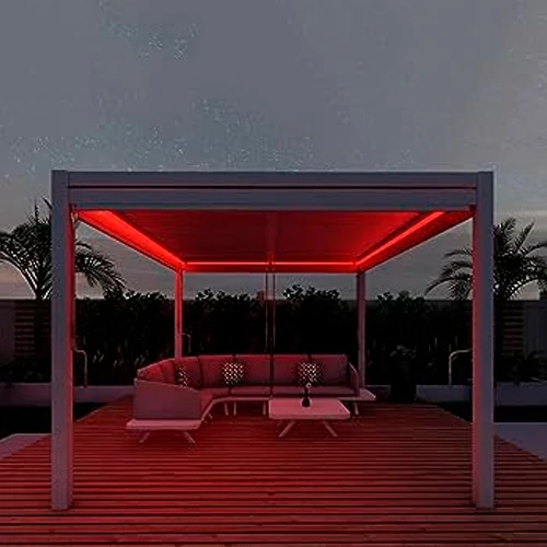 Outdoor LED neon strip IP65, red, 220-240V