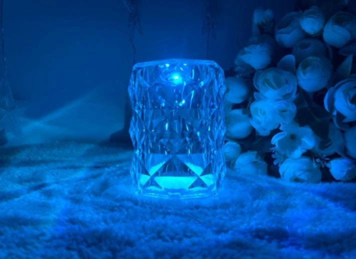 LED Diamond table lamp - night light RGB