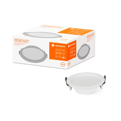 LED Iebūvējams gaismeklis 14W 4000K DOWNLIGHT ALU DN