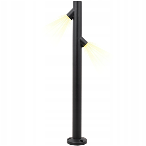 Outdoor decorative pole 60cm, 2x3W, 3000K
